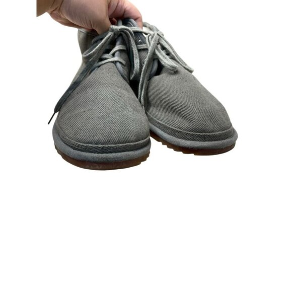 Ugg Neumel Natural Chukka Boot Mens Size 13 US Hemp Cotton Gray Lined - Picture 6 of 10